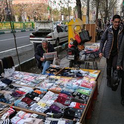 فعالیت ۳۵ هزار دستفروش در تهران