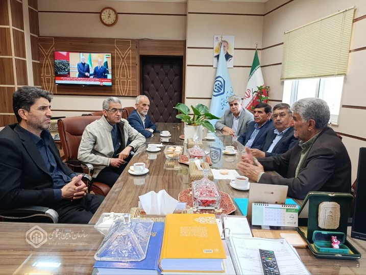 بررسی مطالبات بازنشستگان خراسان شمالی با حضور مدیرکل تامین‌اجتماعی