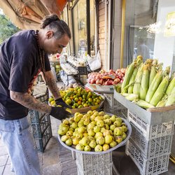 رنگ و طعمِ تازگی در دست میوه و سبزی‌فروشان شهر