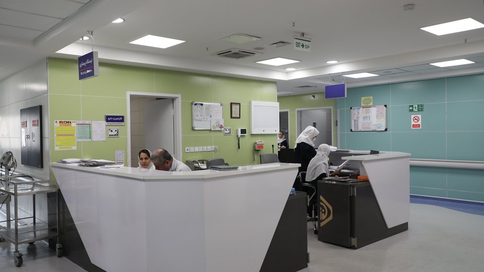 تزریق حس آرامش در بخش داخلی بیمارستان هدایت