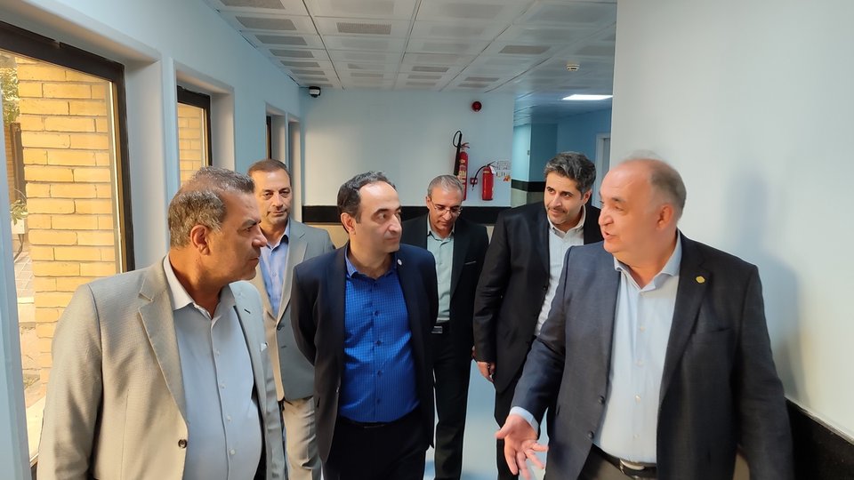 بازدید مدیرکل ارزیابی خدمات بالینی سازمان تأمین‌اجتماعی از بیمارستان عالی‌نسب تبریز