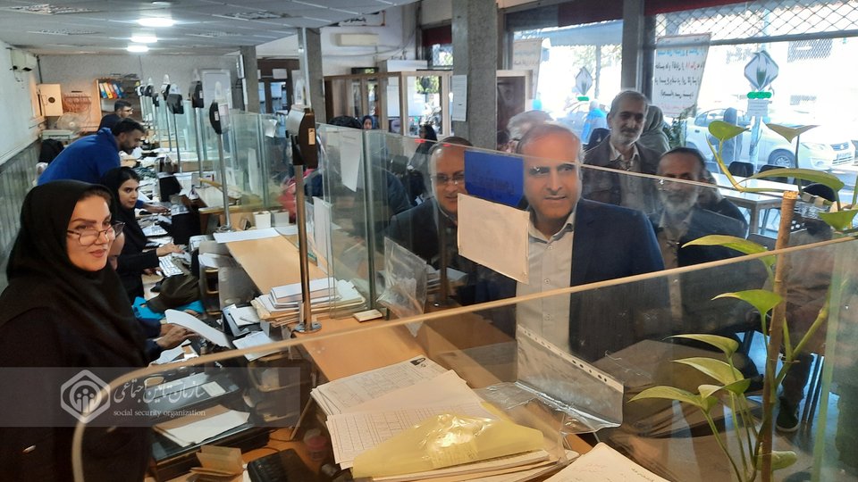 خدمات‌رسانی کارگزاری‌های رسمی تأمین اجتماعی گیلان با بیش از ۱۲۰ نیروی فعال