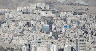 اطلس نامتقارن جمعیت تهران