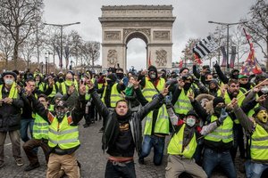 کدام کشورها با اعتراضات جلیقه زردها همراهی کردند؟