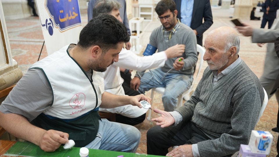 ایستگاه سلامت تأمین‌اجتماعی در مصلی اردبیل