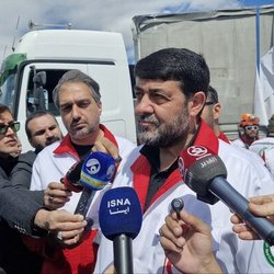 کاروان همبستگی به تهران رسید؛ ۲۷ تریلی کمک عراقی بدون درخواست ایران