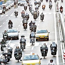 موتورسیکلت‌ها؛ کابوس خیابان‌های تهران