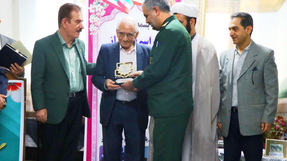 تجلیل از رکورددار جهانی جراحی در دوران دفاع مقدس