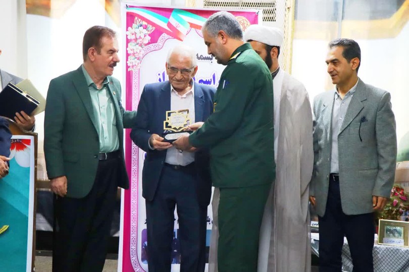 تجلیل از رکورددار جهانی جراحی در دوران دفاع مقدس