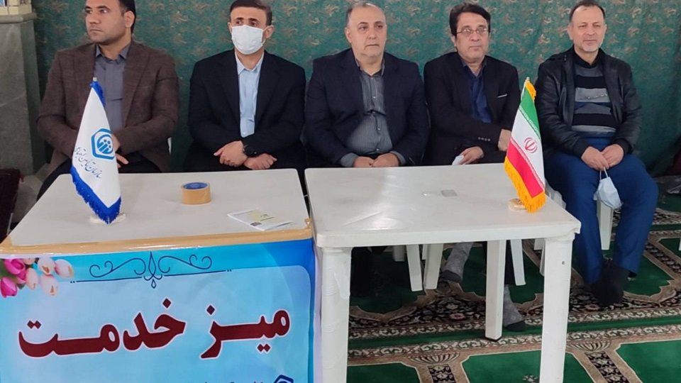 خدمت‌رسانی تأمین‌اجتماعی گلستان در مصلای جمعه علی‌آباد کتول