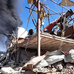 آمار مصدومان آتش‌سوزی در شهرک صنعتی شمس‌آباد به ۲۶ نفر رسید