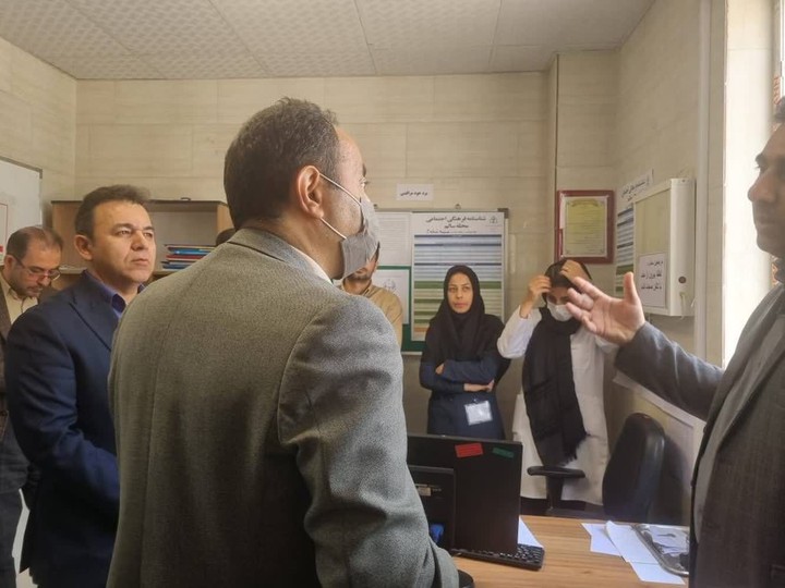 بازدید مدیران ارشد تأمین‌اجتماعی از روند اجرای برنامه پزشک خانواده در خدابنده