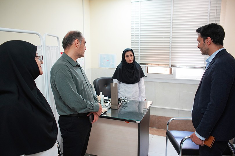 تأمین اجتماعی بوشهر پای صحبت کارکنان درمانگاه جم