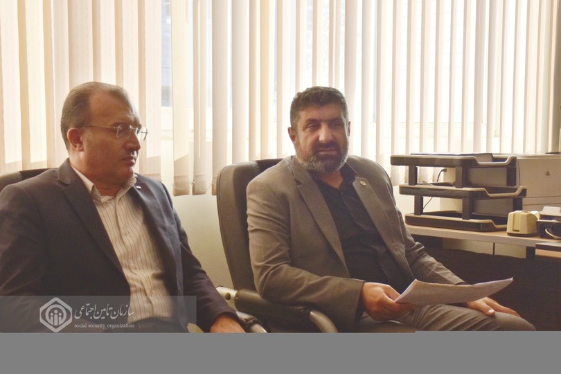 تأکید بر ارتقای کیفیت خدمات و تکریم بیمه‌شدگان در شعبه تأمین‌اجتماعی بن