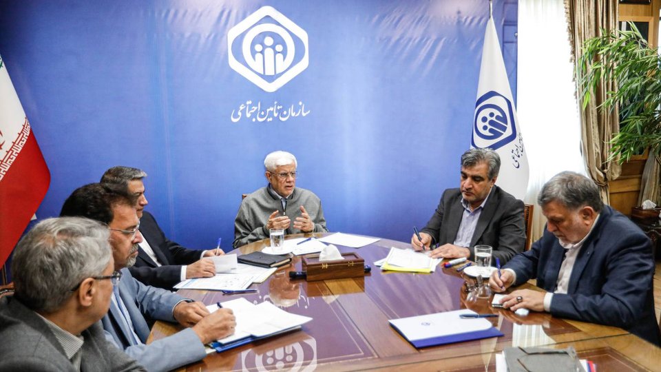 گزارش تصویری بازدید معاون اول رئیس‌جمهور از تامین اجتماعی
