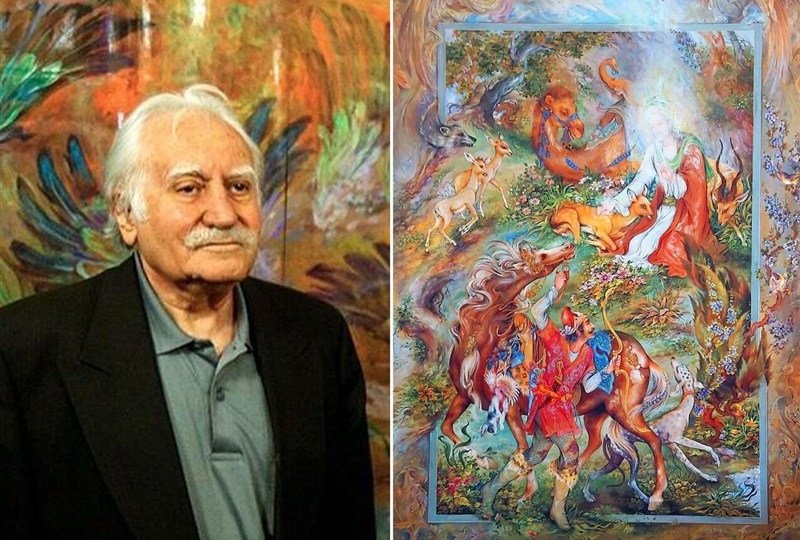وداع با جاودانه‌ترین نقاش ایران: قلب بازنشستگان هم به درد آمد