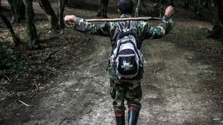 تیغ پیمانکاری زیر گلوی محافظان جنگل