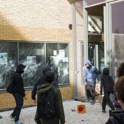 درگیری در اعتراضات دانش‌آموزی فرانسه؛ بیش از ۴۰۰ نفر بازداشت شدند