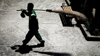 ساختن شهری پاک به دست رفتگران سختکوش