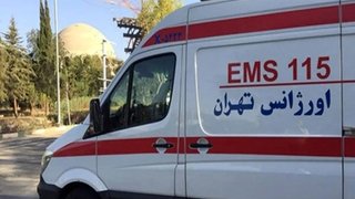 حمله موشکی به آمبولانس اورژانس استان تهران در محدوده تهرانسر