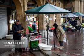 حال و هوای بازار تجریش در ۱۹ اسفند
