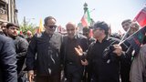 حضور وزیر تعاون، کار و رفاه اجتماعی در مسیر تشییع پیکر رهبر شهید