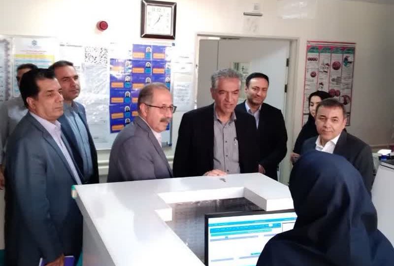 بازدید مدیرکل درمان مستقیم سازمان تأمین اجتماعی از دو بیمارستان‌ زنجان