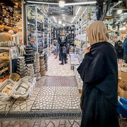 نبض زنده بلورفروشی‌ها در خیابان شوش