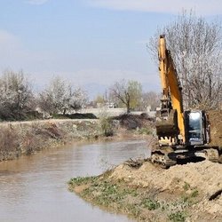 لایروبی مسیر ۹ کیلومتری رودخانه‌های وردآورد و کن