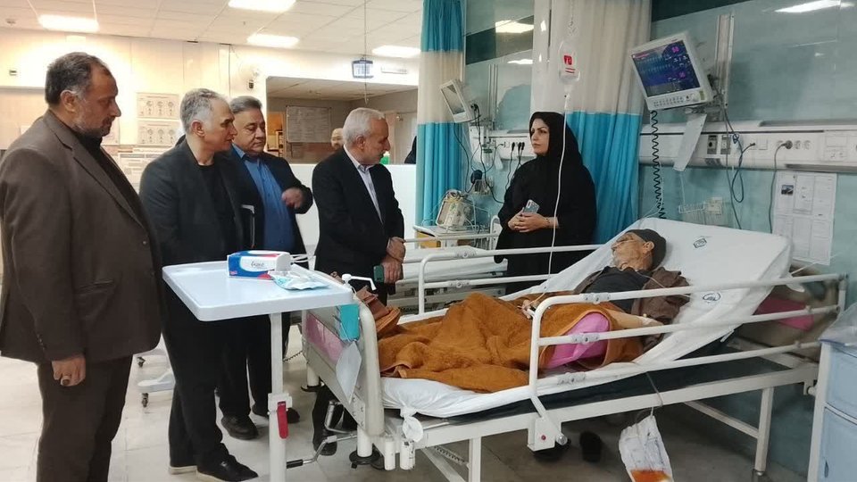 بازدید نوروزی مدیر درمان تامین اجتماعی خراسان رضوی از بیمارستان‌های مشهد