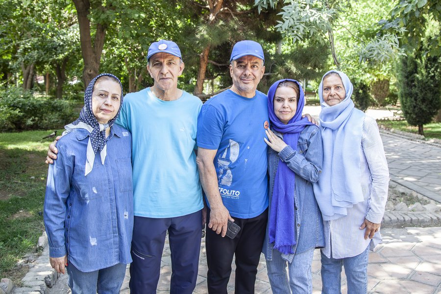 سالمندان در پارک ۱
