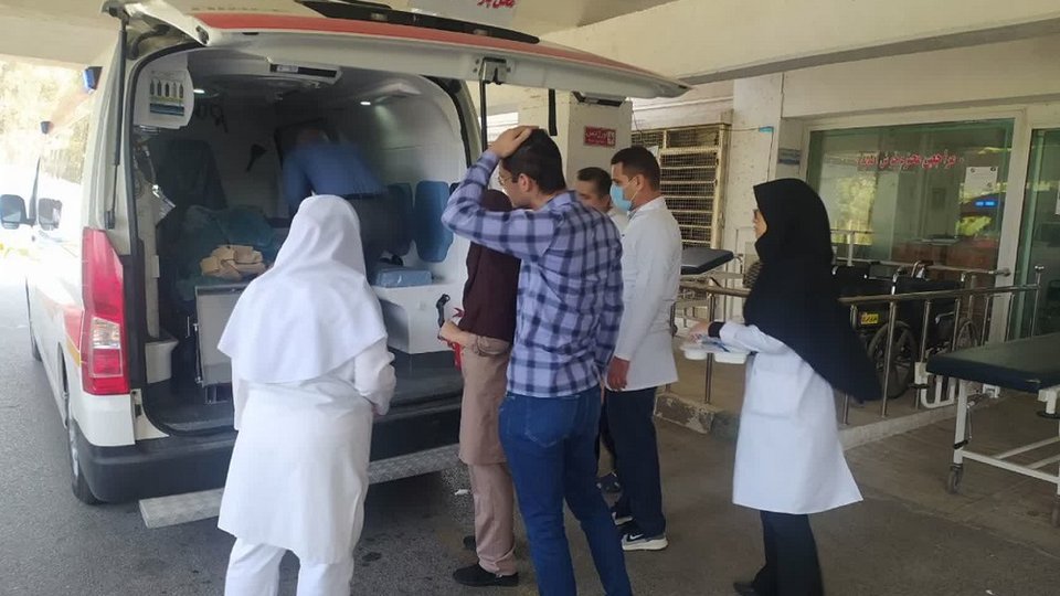 اعزام اورژانسی مادر باردار به مرکز سطح ۳ با بالگرد در گلستان