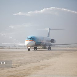 فرودگاه کیش پس از چهار ماه بازگشایی شد