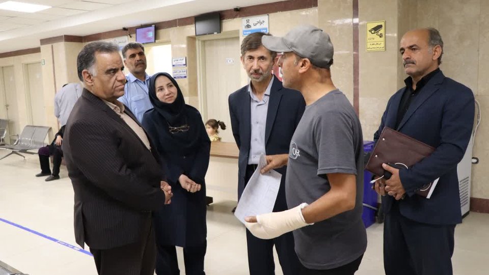 تأکید مدیر درمان تأمین‌اجتماعی خوزستان بر رفع چالش‌های بیمارستان ۱۷شهریور آبادان