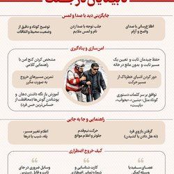 راهنمای حمایت از نابینایان در جنگ