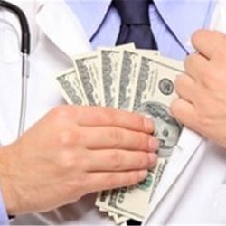 ذی‌نفعان نمی‌توانند با زیرمیزی پزشکان برخورد کنند