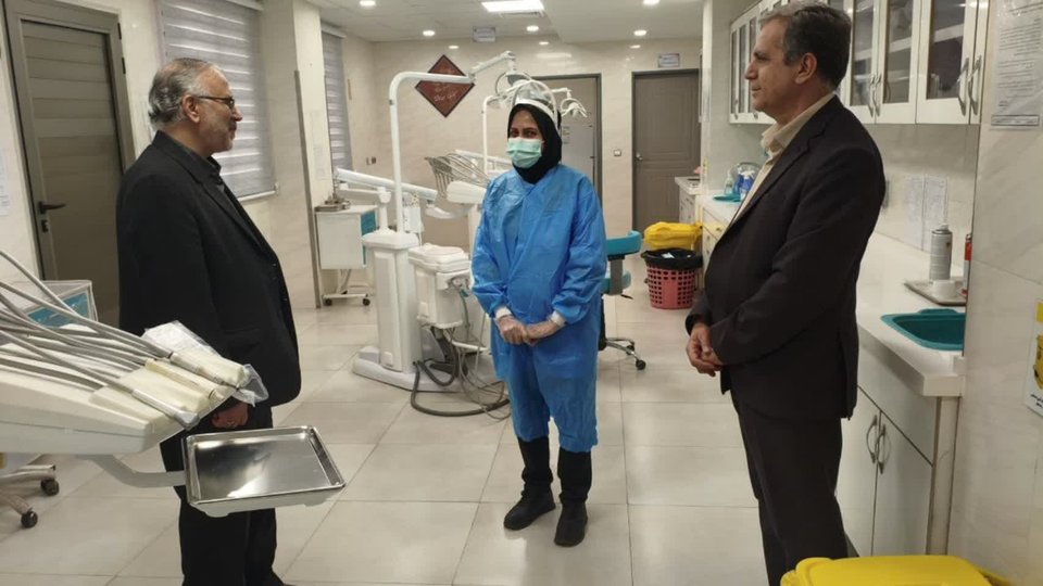 تأکید مدیر درمان کرمان بر مدیریت منابع در پلی‌کلینیک رفسنجان