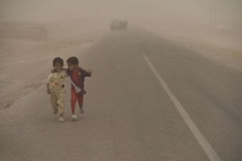 آلودگی هوا بزرگ‌ترین تهدید کودکان ایران