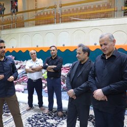 بازدید معاونان وزارت تعاون از فرآیند خدمت‌رسانی به زائران وداع با رهبر شهید