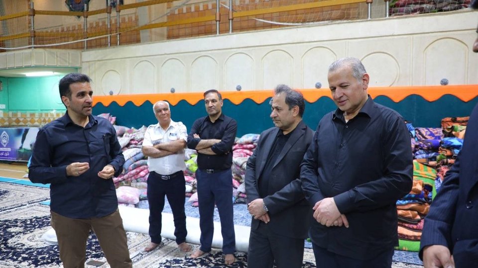 بازدید معاونان وزارت تعاون از فرآیند خدمت‌رسانی به زائران وداع با رهبر شهید