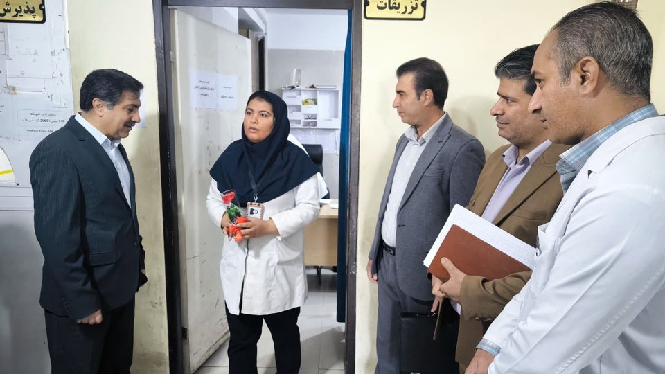بازدید سرپرست مدیریت درمان کهگیلویه و بویراحمد از بیمارستان شهدای گمنام یاسوج