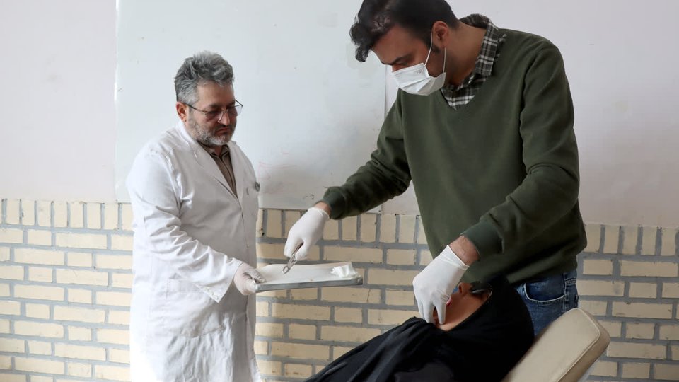 ارائه خدمات درمانی رایگان توسط تأمین‌اجتماعی خراسان شمالی در جاجرم