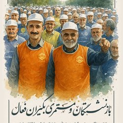 جشنواره بازنشستگان و مستمری‌بگیران فعال