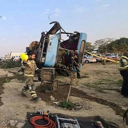 جزییات واژگونی  اتوبوس کارکنان گاز پارس جنوبی ؛ آمارهای متناقض از جانباختگان