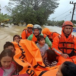 شمار تلفات سیل در ۳ کشور جنوب شرق آسیا  از ۳۵۰ نفر گذشت