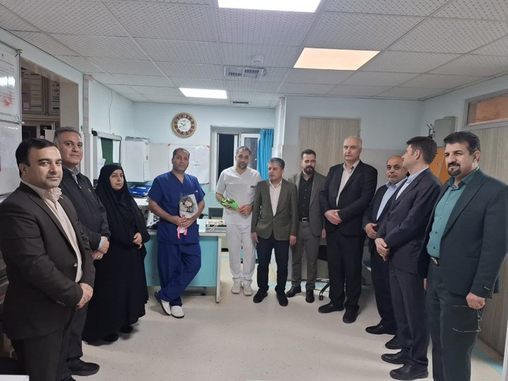 از تجلیل پرستاران تا پیگیری مطالبات؛ برنامه شبانه مدیر درمان تأمین اجتماعی کرمانشاه