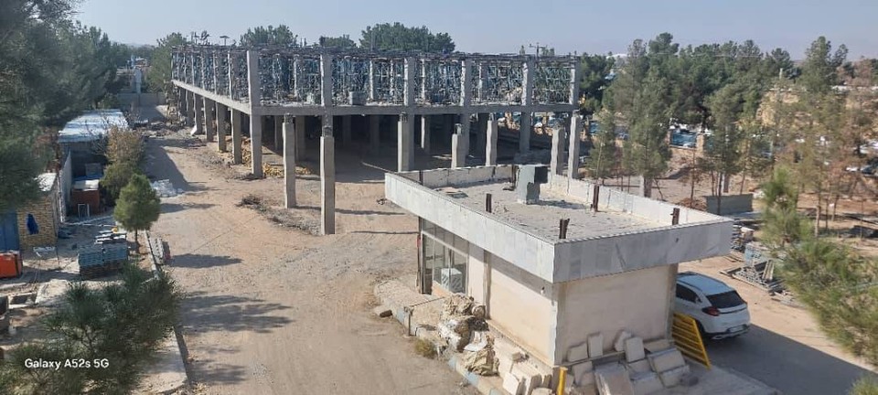 پیشرفت عملیات اجرایی درمانگاه تخصصی بیمارستان تامین اجتماعی تربت حیدریه