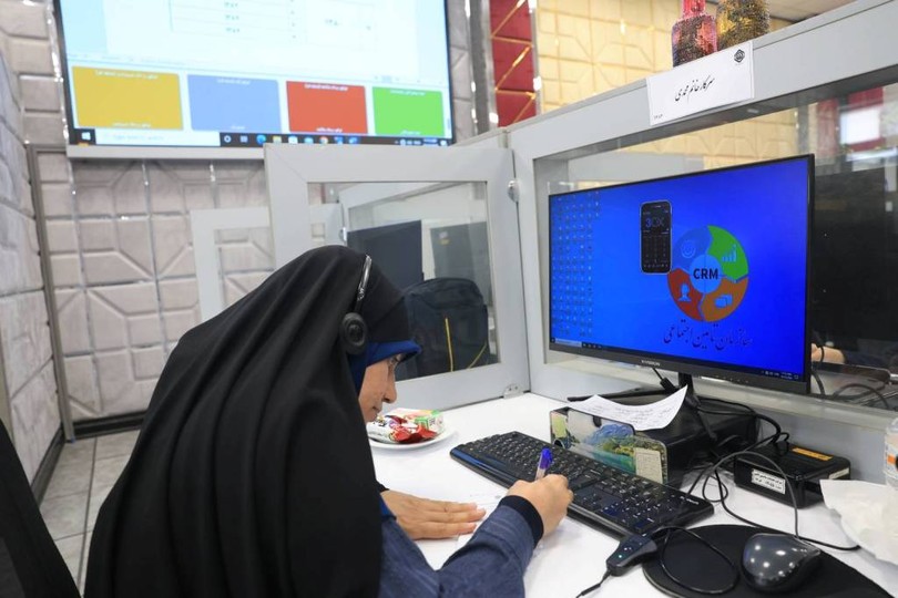 پاسخگویی دبیر گزینش کل تأمین اجتماعی به سئوالات تلفنی