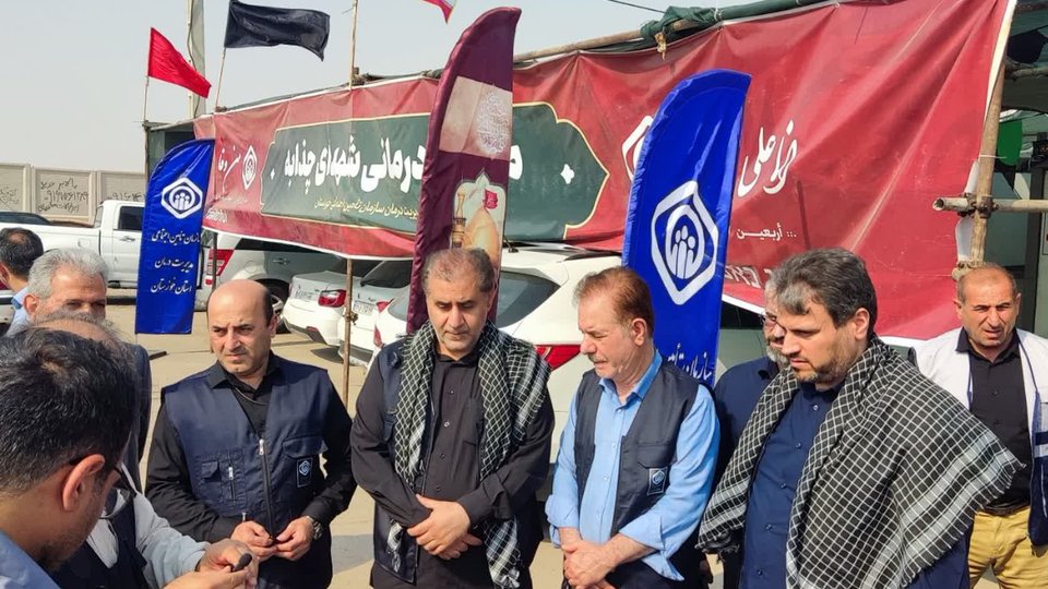 بازدید معاون فرهنگی وزیر تعاون، کار و رفاه اجتماعی  از موکب درمانی چذابه