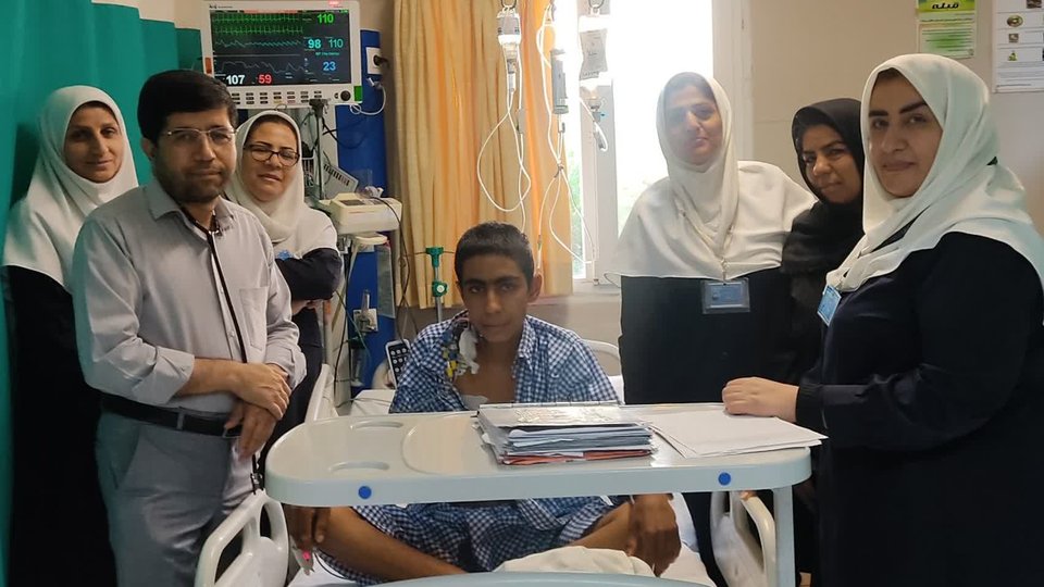 بازگشت بیمار به زندگی در بیمارستان تأمین اجتماعی زرند